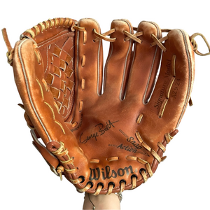 Wilson George Brett Brown Pro Special Baseball Glove - Left Handed